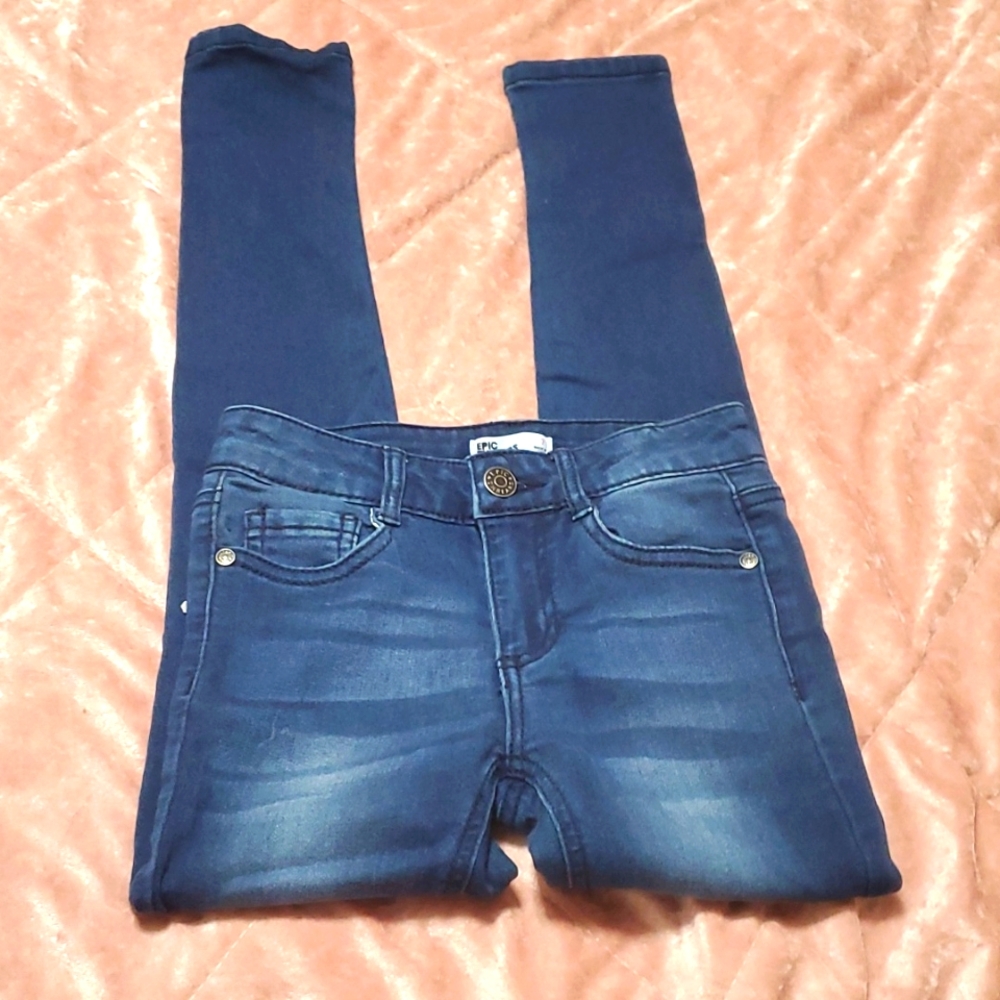 Girls skinny jeans by epic threads 7